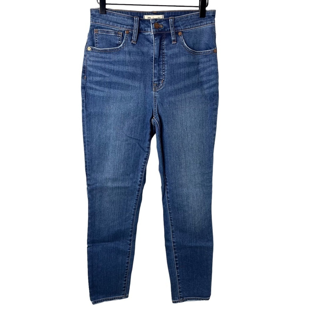 Madewell Tall Curvy High Rise Skinny Crop Jeans Size 27 Tall Style MC509 - Picture 2 of 7